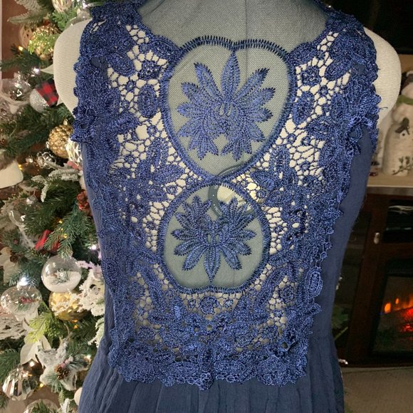 IT Girl Lace Back Women's Blouse - Picture 13 of 15